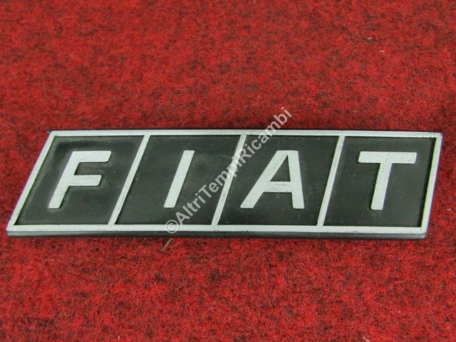 Stickers 3D Carbone Pour Fiat Tipo - Logo Et Blason Pour Capot Et Arrière - Adhésifs Décoratifs Auto