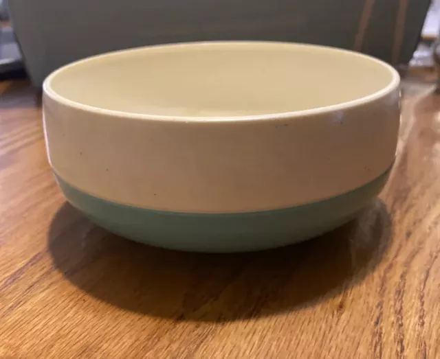 Vintage Blue MCM Vacron Bopp-Decker Bowl Made In USA Vintage Blue MCM Vacron Bopp-Decker Bowl Made In USA