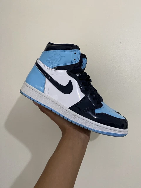 Air Jordan 1 Retro UNC Patent Leather CD0461-401 Women Sizes (no box) Air Jordan 1 Retro UNC Patent Leather CD0461-401 Women Sizes (no box)