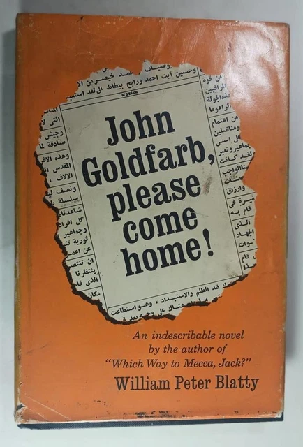 John Goldfarb Please Come Home William Peter Blatty 1963 1St Ed Dj Doubleday