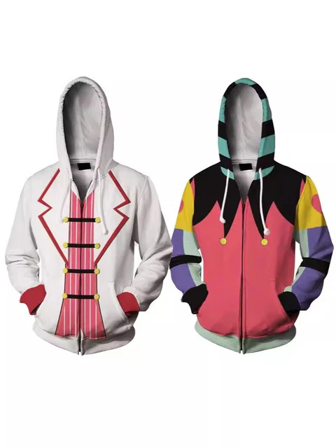 Felpa Con Cappuccio Per Adulti - Costume Cosplay E Halloween - Stampa 3D Sublimata, Morbido Poliestere