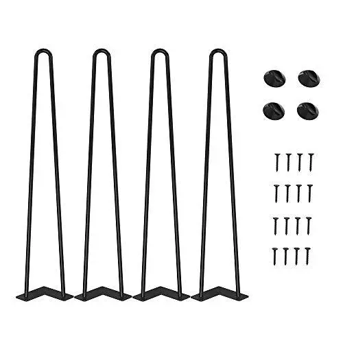 WINSOON Set di 4 Gambe per mobili 71 cm gambe tavolo per la protezione (K1X)