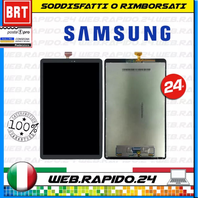 Display Lcd+Touch Screen Per Samsung Galaxy Tab A2 2018 Sm-T590 T595 Vetro_24H