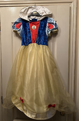 Disney Princess Snow White Costume Age 7-8 Years Dress Up Fancy Role Play George