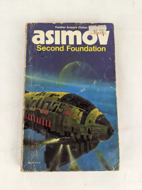 Second Foundation by Isaac Asimov 1973 Panther edition - Chris Foss