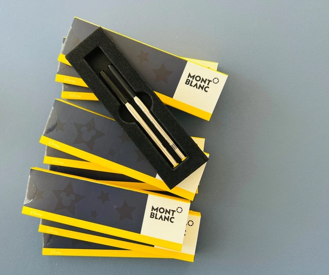 Montblanc 2 Ballpoint Pen Refills M Great Characters Walt Disney Yellow 119608