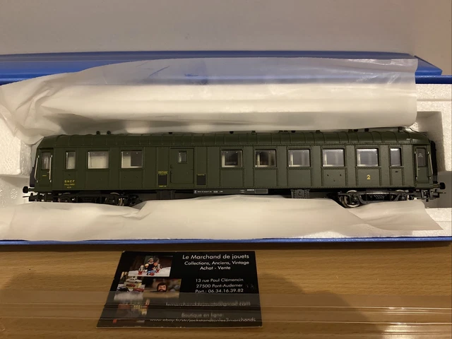 Voiture Voyageurs Jouef 3e Classe OCEM - RA HJ4028, échelle HO, Neuve En Boîte
