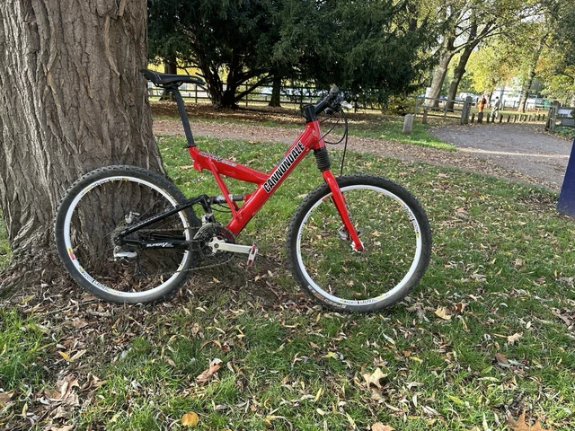 CANNONDALE SUPER V. Red £229.50 - PicClick UK