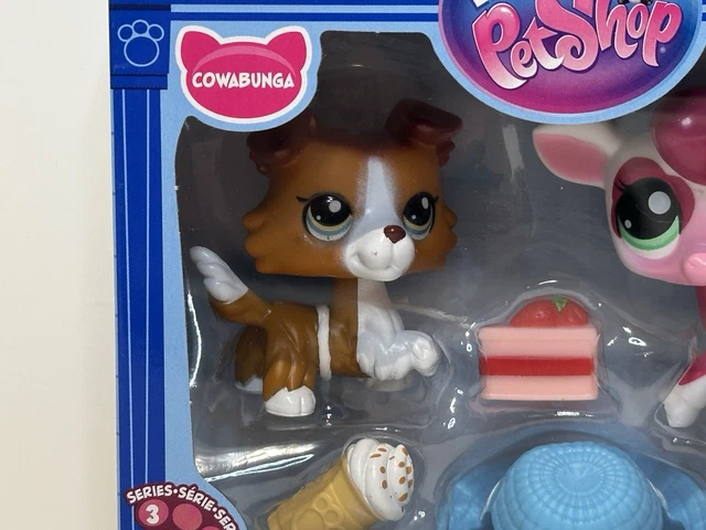 Lps 151 LITTLEST PET SHOP LPS Pairs #150 Cow & #151 Collie G7 Series 3 ...
