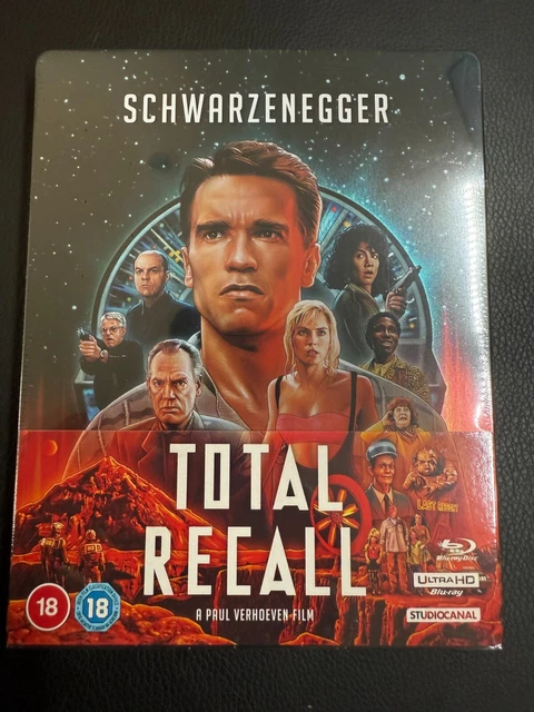 TOTAL RECALL 4K UHD Blu-Ray Steelbook - New and sealed £42.58 - PicClick UK