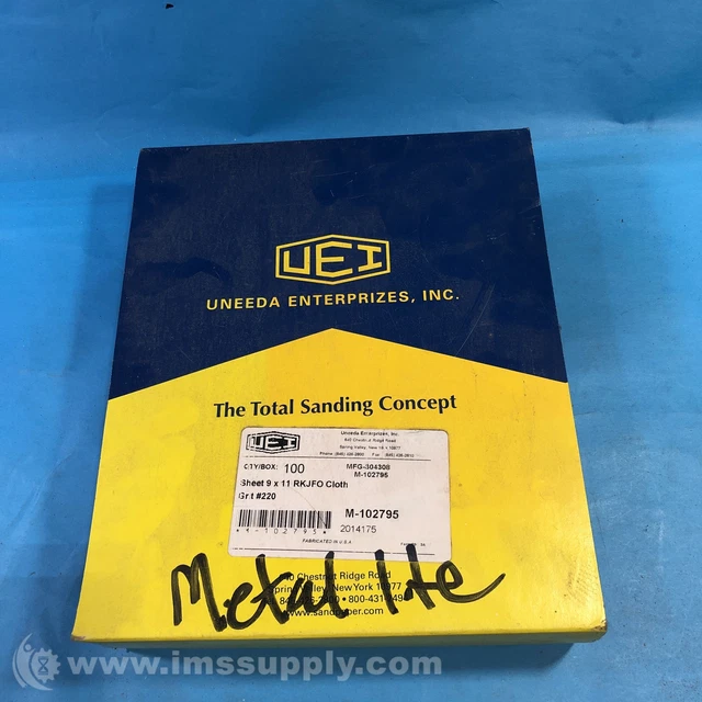 Uneeda Enterprizes M-102795 Box of 100 RKJFO Cloth Sheets FNFP