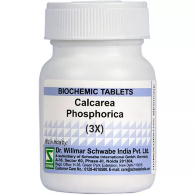 Willmar Schwabe India Calcarea Phosphoricum 3X (20g) Long Expiry