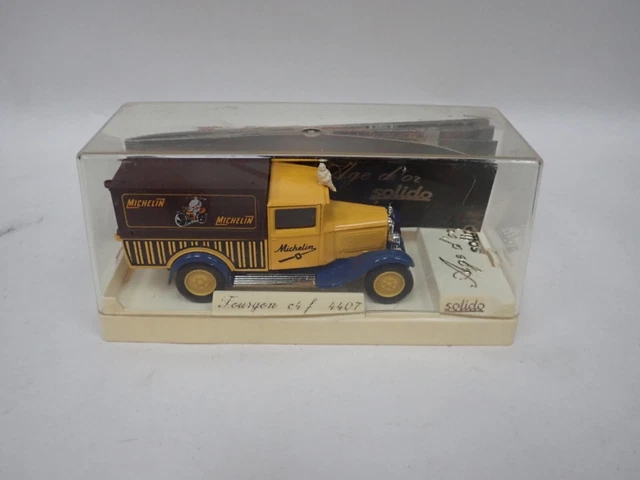 Solido 4407 Age d'Or Citroen diecast Michelin Van, Boxed new