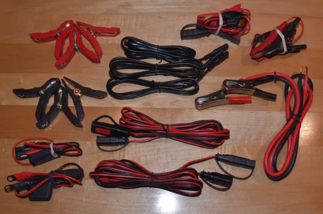 Lot of Spare Cables for Battery Maintainers Chargers - NOCO & Battery Tender Lot of Spare Cables for Battery Maintainers Chargers - NOCO & Battery Tender