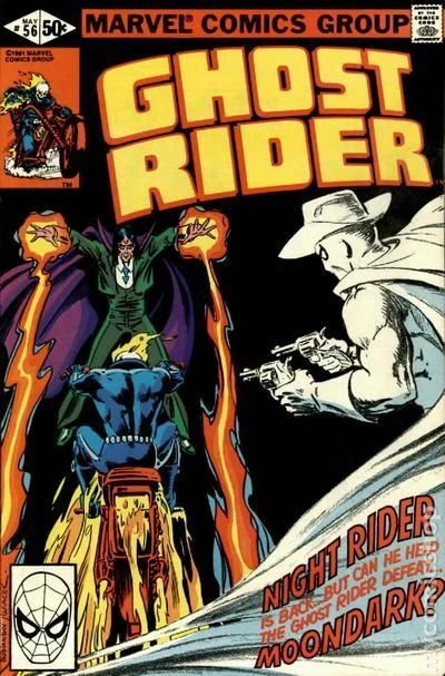 Ghost Rider #56 FN+ 6.5 1981 Stock Image