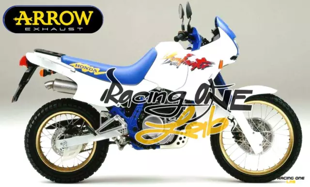 Terminale Di Scarico Arrow Paris Dakar Replica Honda Dominator 650 94 > 95