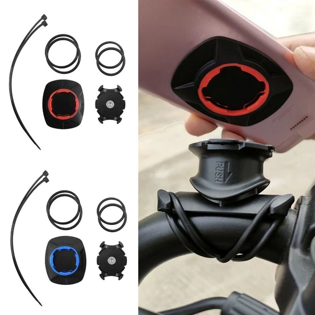 Shockproof Phone Rack Strap Quad-Lock Riding Phone Bracket  Bicycle