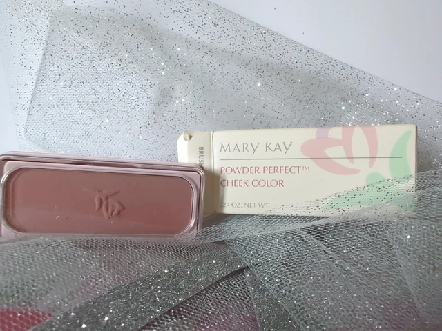Mary Kay Powder Perfect Cheek Color~Rare & Disc. Brushed Suede