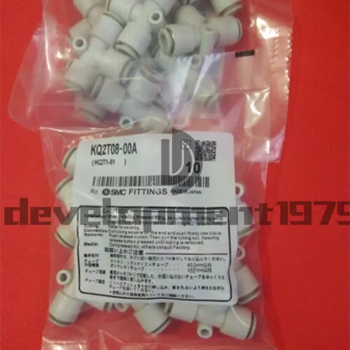 10PCS Neu SMC KQ2T08-00A Schnell Pneumatisch Joint