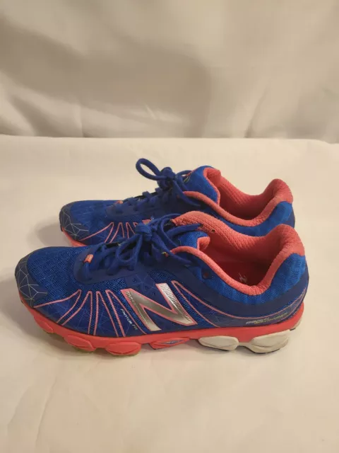 New Balance 890V4 Barringer Running Shoes Blue Pink W890BP4 Womens Size 8.5