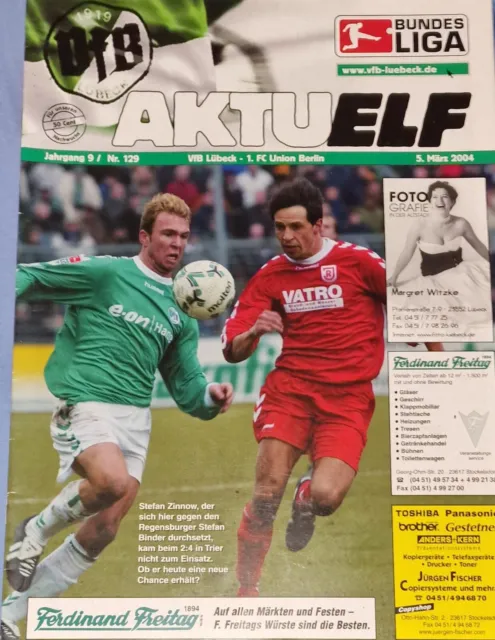 2003/04 2.Bundesliga VFB Lübeck - 1.FC Union Berlin