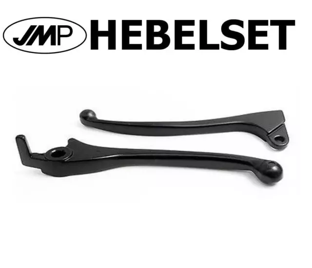 JMP Hebel-Paar Kupplungshebel + Bremshebel Schwarz für Honda CBX 1000 1978-1980