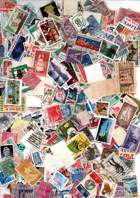500 Stamps from USA  All Different My Ref 10967