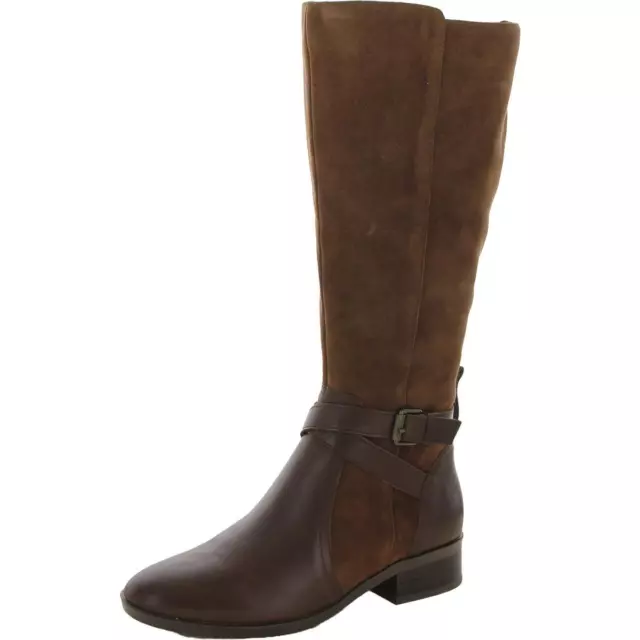NATURALIZER WOMENS RENA Brown Knee-High Boots Shoes 7 Medium (B,M) BHFO ...