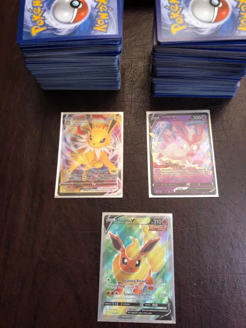 Pokemon 50 Card Bulk Lot Evolving Skies/Chilling Reign - Official TCG Cards