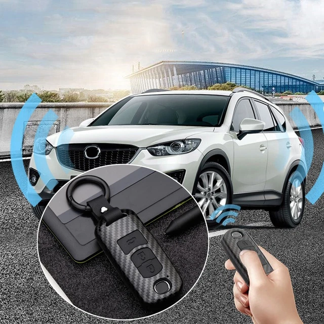 ABS Coque de Télécommande Carbone Protection Noir 8 * 4 * 2cm Remplacement