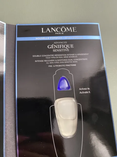Lancome Advanced Genifique Sensitive Doppelkonzentrat Serumprobe 4ml 2