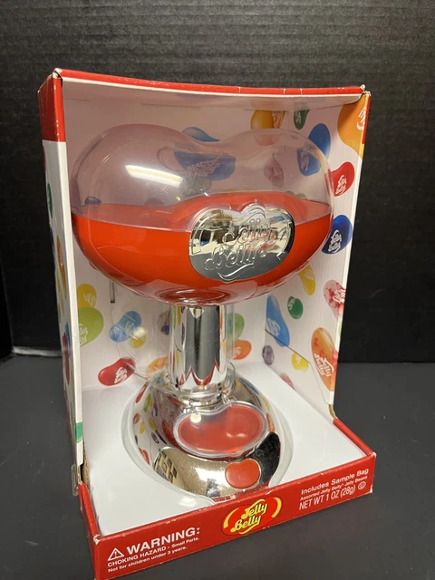 Jelly Belly Dispenser  Push Button to Dispense - Sample Bag Included - Brand New
