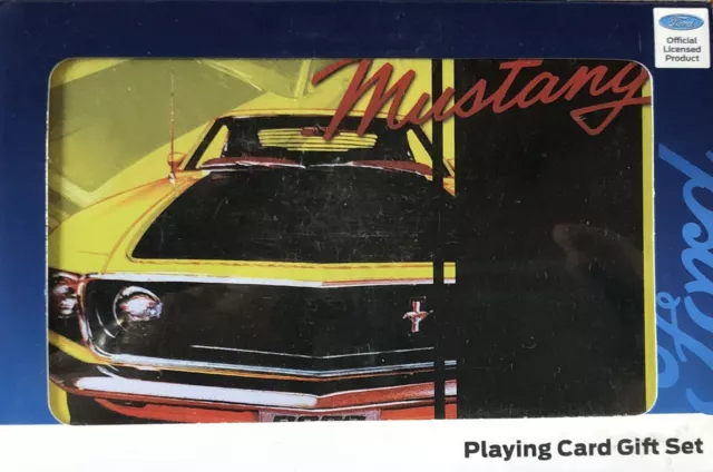 Ford Mustang 1969 Boss 302 Playing Cards Double Deck