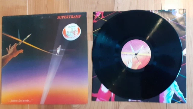 SUPERTRAMP-FAMOUS LAST WORDS 1982 Vinyl Album-A&amp;M Amlk 63732 A1/B1 *Vg ...
