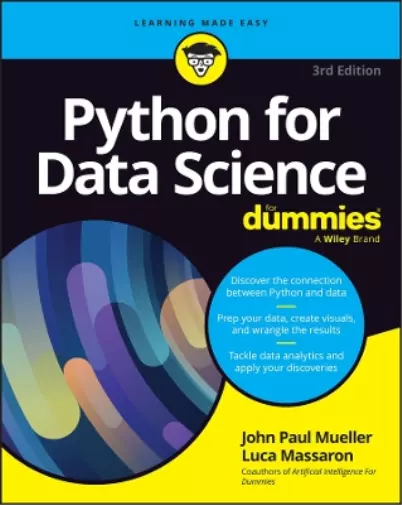 John Paul Mueller Luca Massaron Python for Data Science For Dummies (Poche)