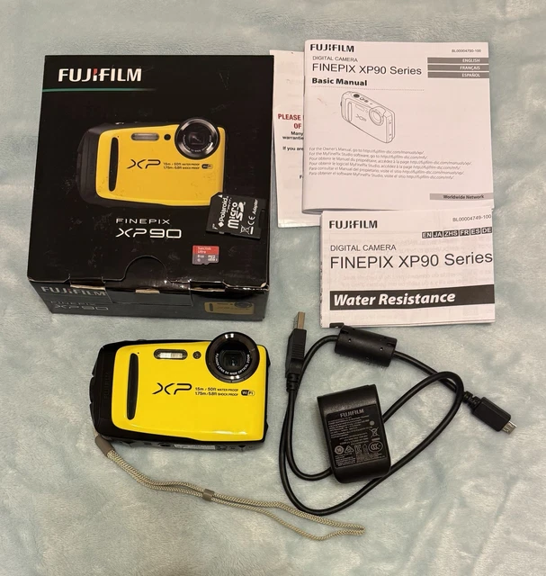 FUJIFILM FINEPIX XP90 Yellow 2585531 $225.94 - PicClick CA