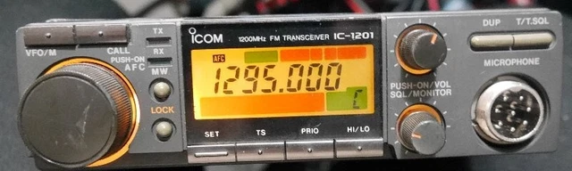 ICOM IC-1201 1200MHZ FM 10W Transceiver Amateur Ham Radio