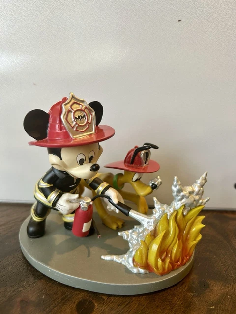 DISNEY MICKEY TO the Rescue Collection ALL FIRED UP fireman