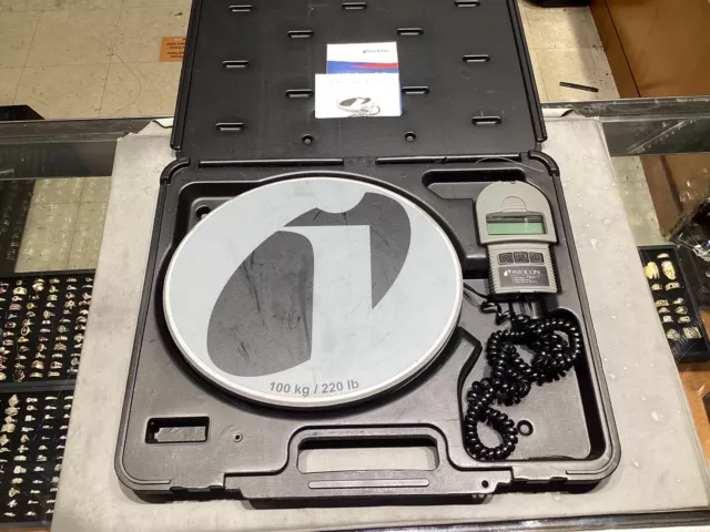 INFICON WEY-TEK REFRIGERANT CHARGING SCALE (QUC017085) ***See Pictures***
