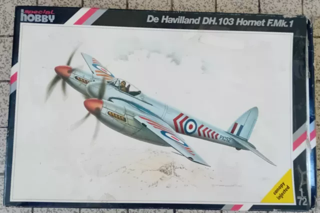 Maquette avion Special Hobby DE HAVILLAND DH.103 HOMET F.MK .K 2006  Eche 1/72