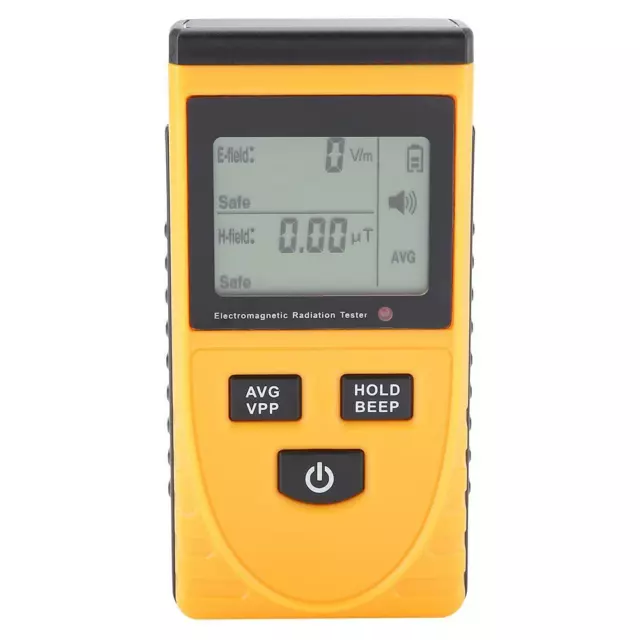 EMF Meter Digital Electromagnetic Radiation Detector Tester Test