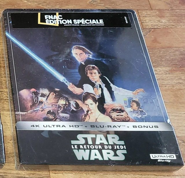 Star Wars Episode Vi Le Retour Du Jedi Edition Fnac Blu-Ray 4K + 1080P Steelbook