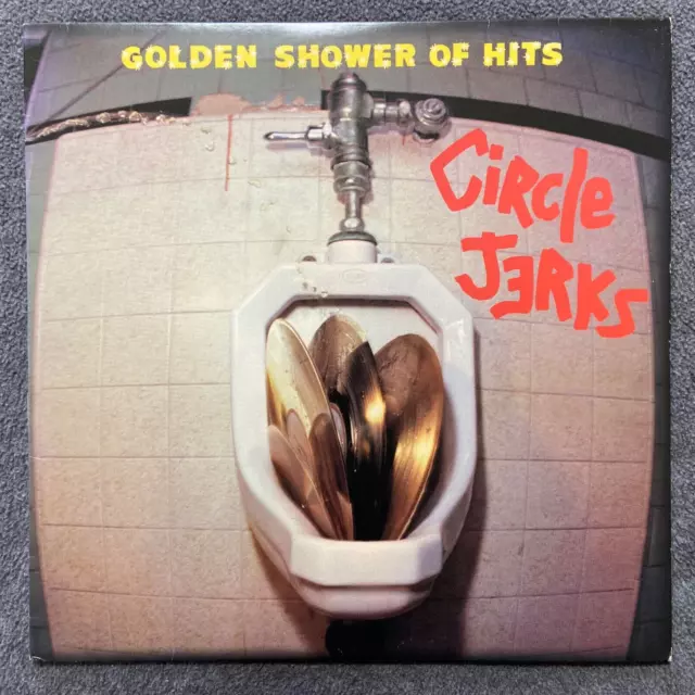 Circle Jerks - Golden Shower Of Hits 2009 Reissue LP w/Inner Sleeve Near Mint!