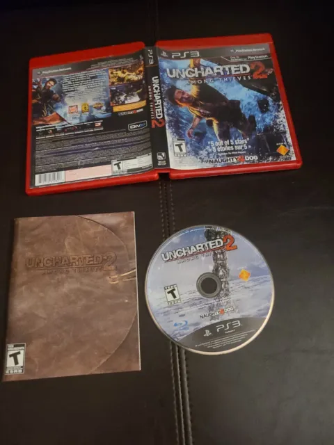 Uncharted 2: Among Thieves (Sony PlayStation 3, 2009) cib