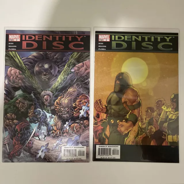 Identity Disc #2 - #3 (Marvel Comics, 2004) - CS8512