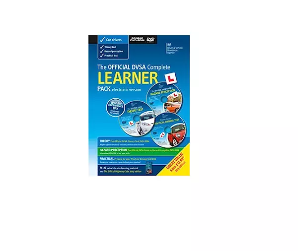 Officiel 2015 DVD Dvsa Complet Learner Pack 3-Disc Conduite,Danger + Theory Test
