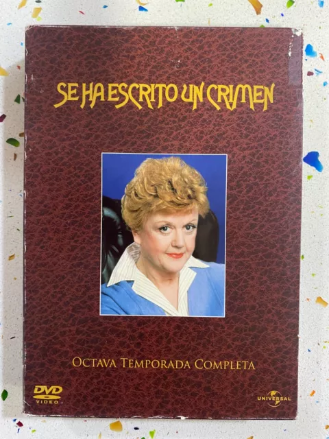 SE HA ESCRITO UN CRIMEN 8ª OCTAVA TEMPORADA COMPLETA 6 x DVD ESPAÑOL INGLES PORT