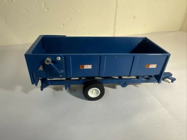 Britains Farm Marston 12 Ton Tipping Trailer Blue 1:32 Scale Vintage Model VGC