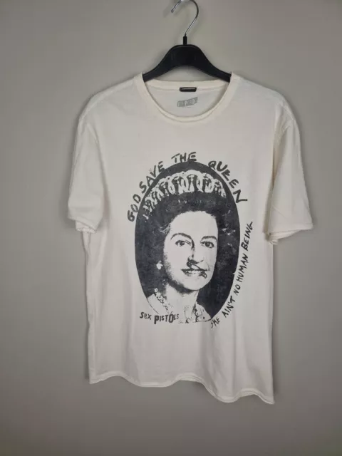 Attitude God Save The Queen Sex Pistols T Shirt Size Medium