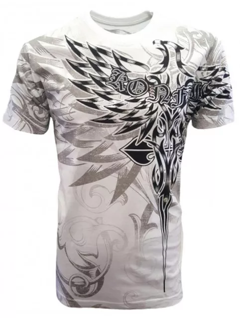 Konflic [Fenix Rising] T-Shirt Eagle Biker Tattoo Ink Harley Tribal Los Angeles